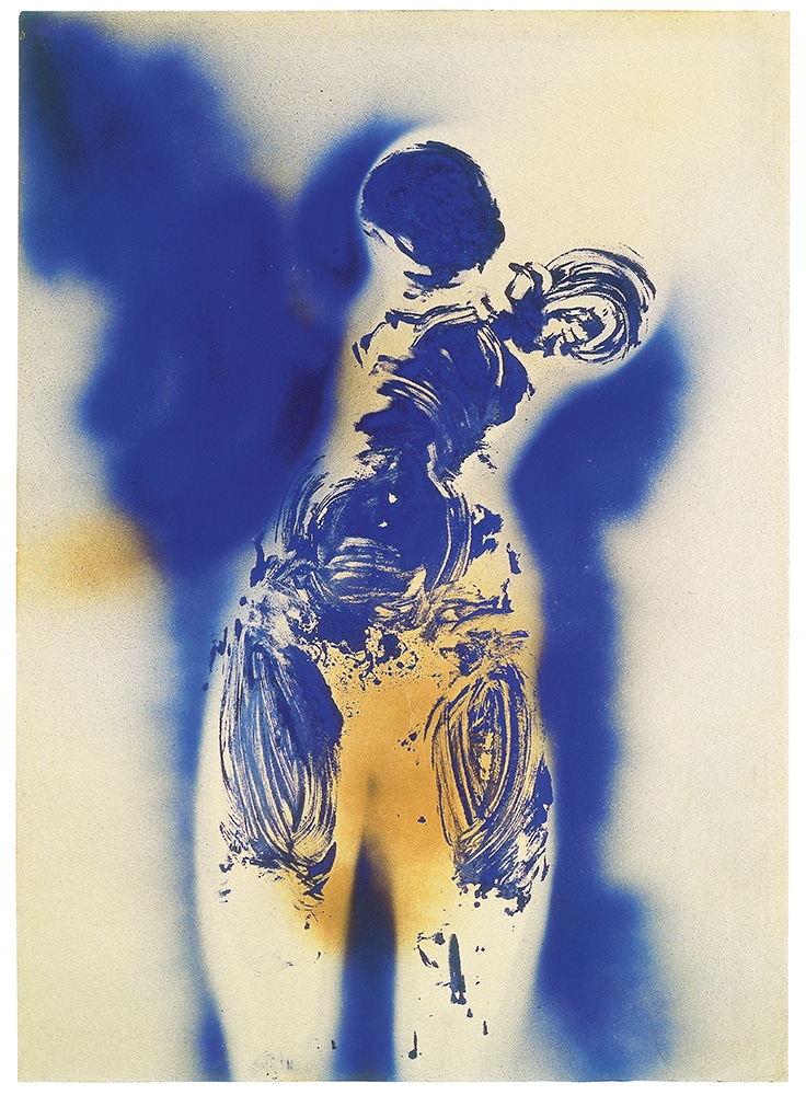 Yves Klein Anthropométrie