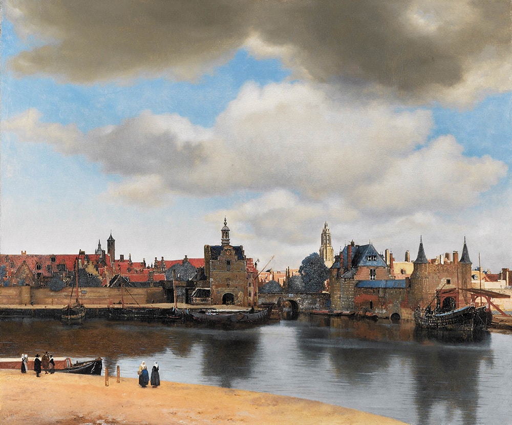 Johannes Vermeer, Vue de Delft, 1659-1660.